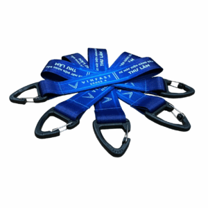 Dây móc khóa vải in logo