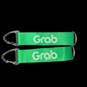 Móc khoá dây vải, Strap dây vải in logo theo yêu cầu